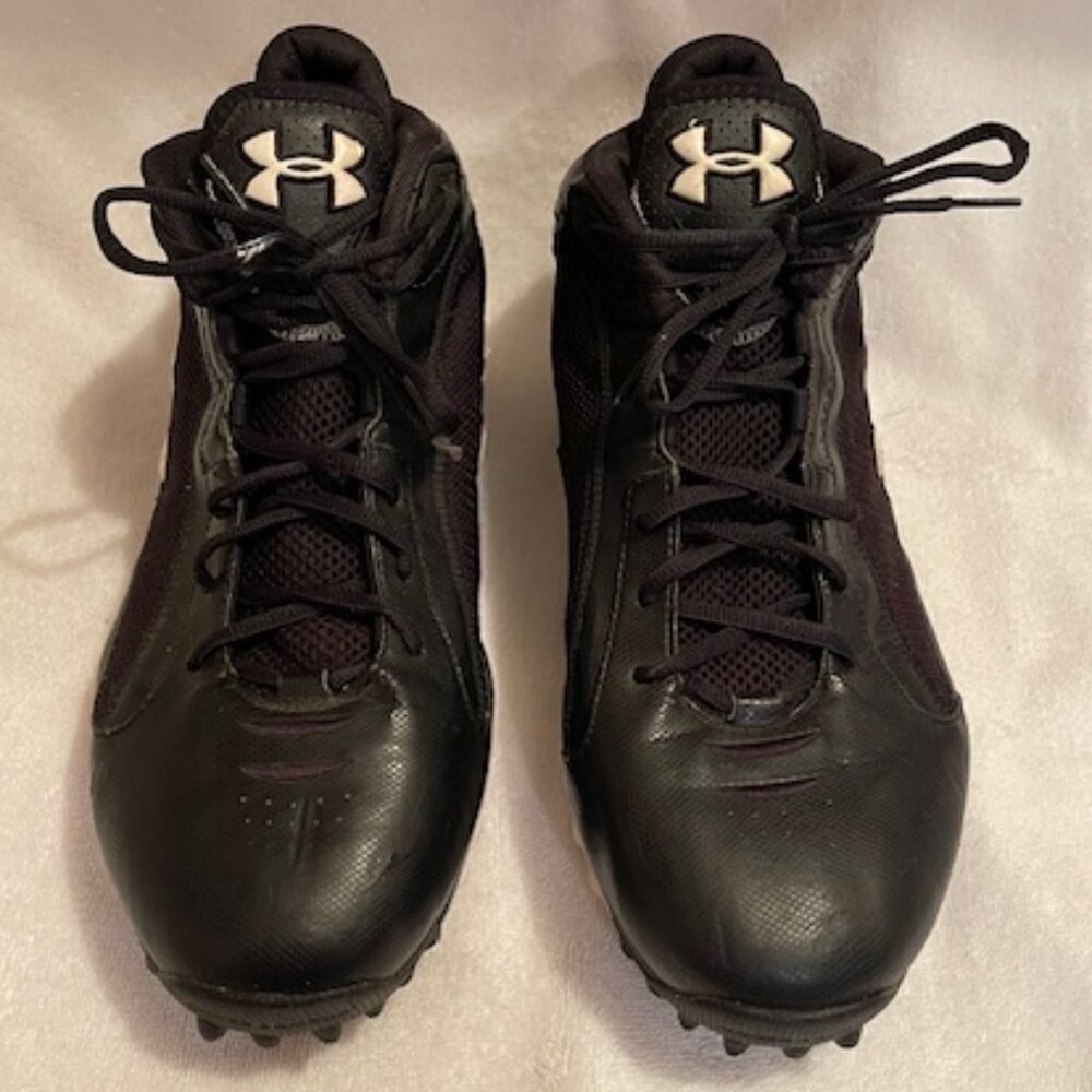 Under Armour Black Adult Turf Baseball Cleat – Size 14
